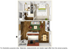 1 Bedroom 1 Bath
