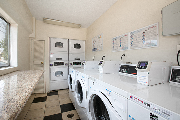 Laundry Room at Riverside Villa in Sherman Oaks