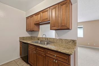 Upgraded Cabinets and Granite Countertops*