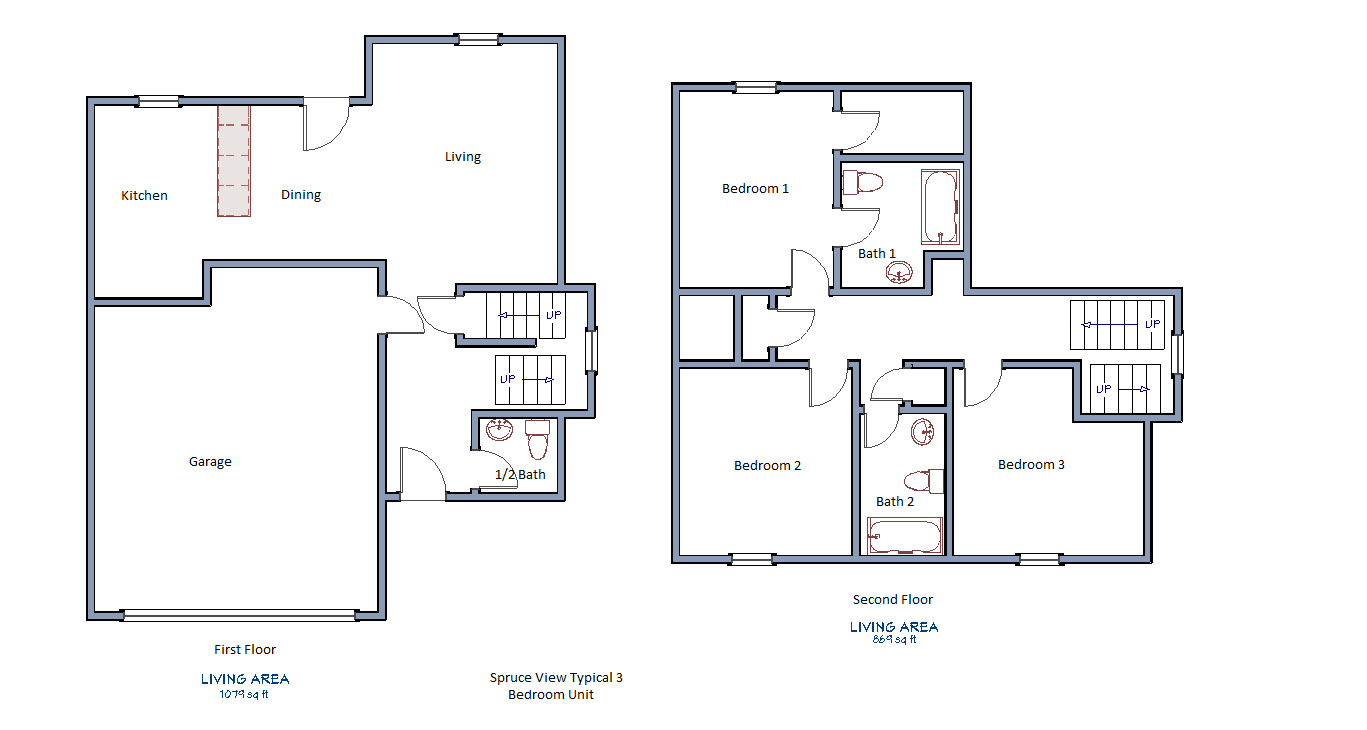 3 Bed
