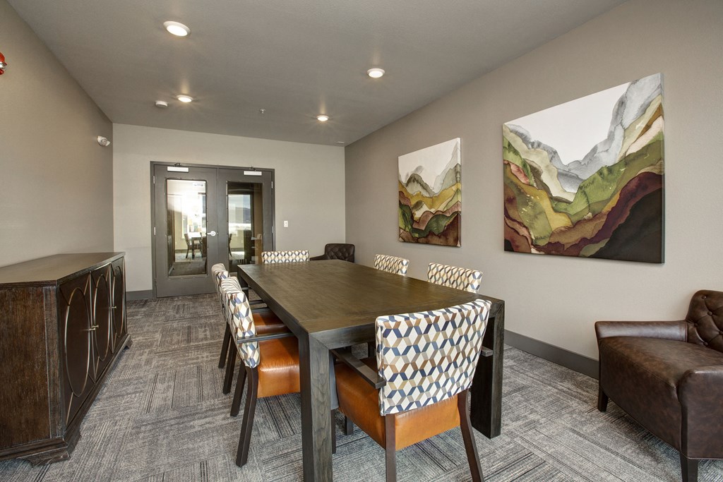Private Dining Room l Reno, NV 89521 l Vintage at the Crossing Apt Homes Senior Apartments