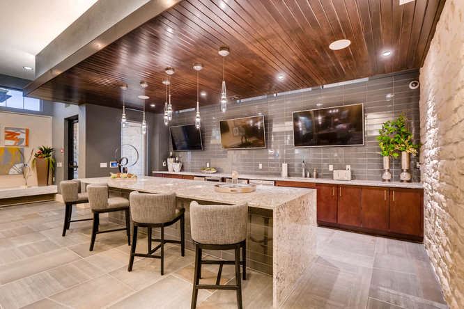 Inviting Community Kitchen at Touchstone Modern Apartment Homes, Broomfield, Colorado - Photo Gallery 1