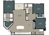 C1 Floor Plan C1 Floor Plan at Touchstone Modern Apartment Homes, CO 80021