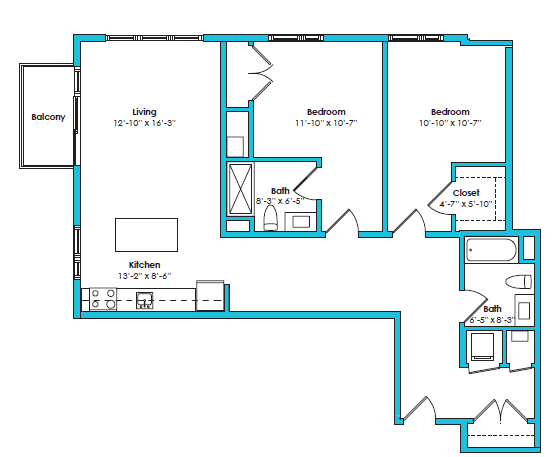 Falmouth Floor Plan 8