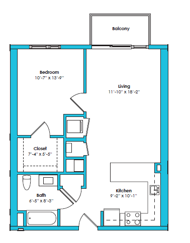 Nantucket Floor Plan 1