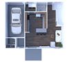 2 Bedrooms Floor Plan TH2