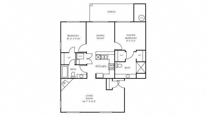 Amber Floor Plan 1