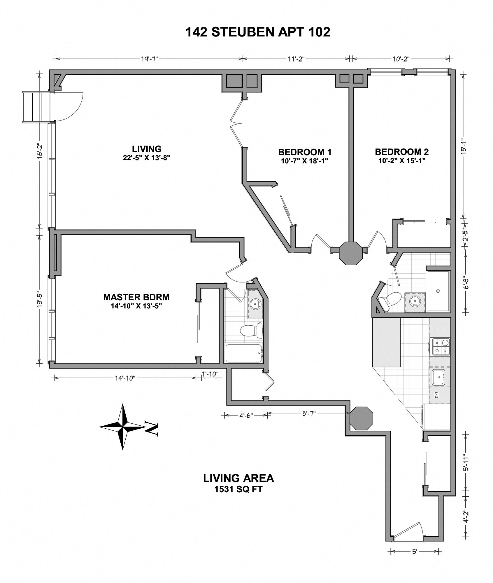 142 Steuben Street - 3 Bedrooms