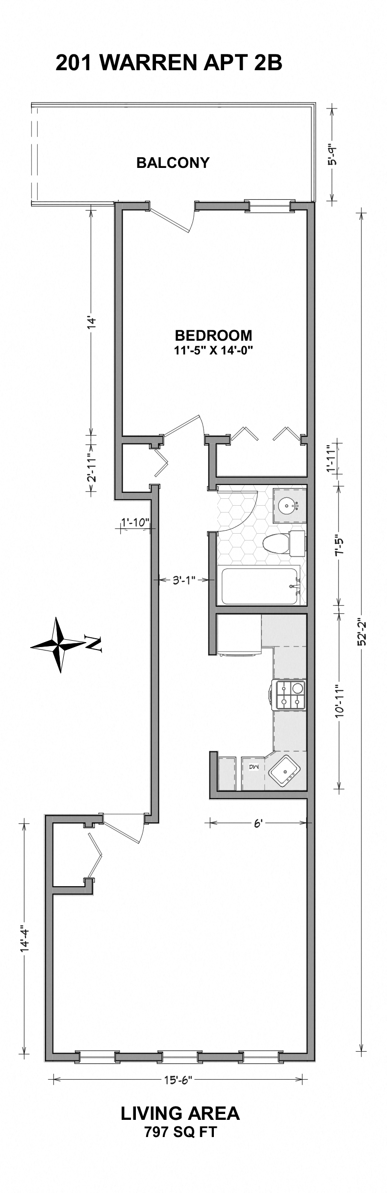 201 Warren Apartment 2B