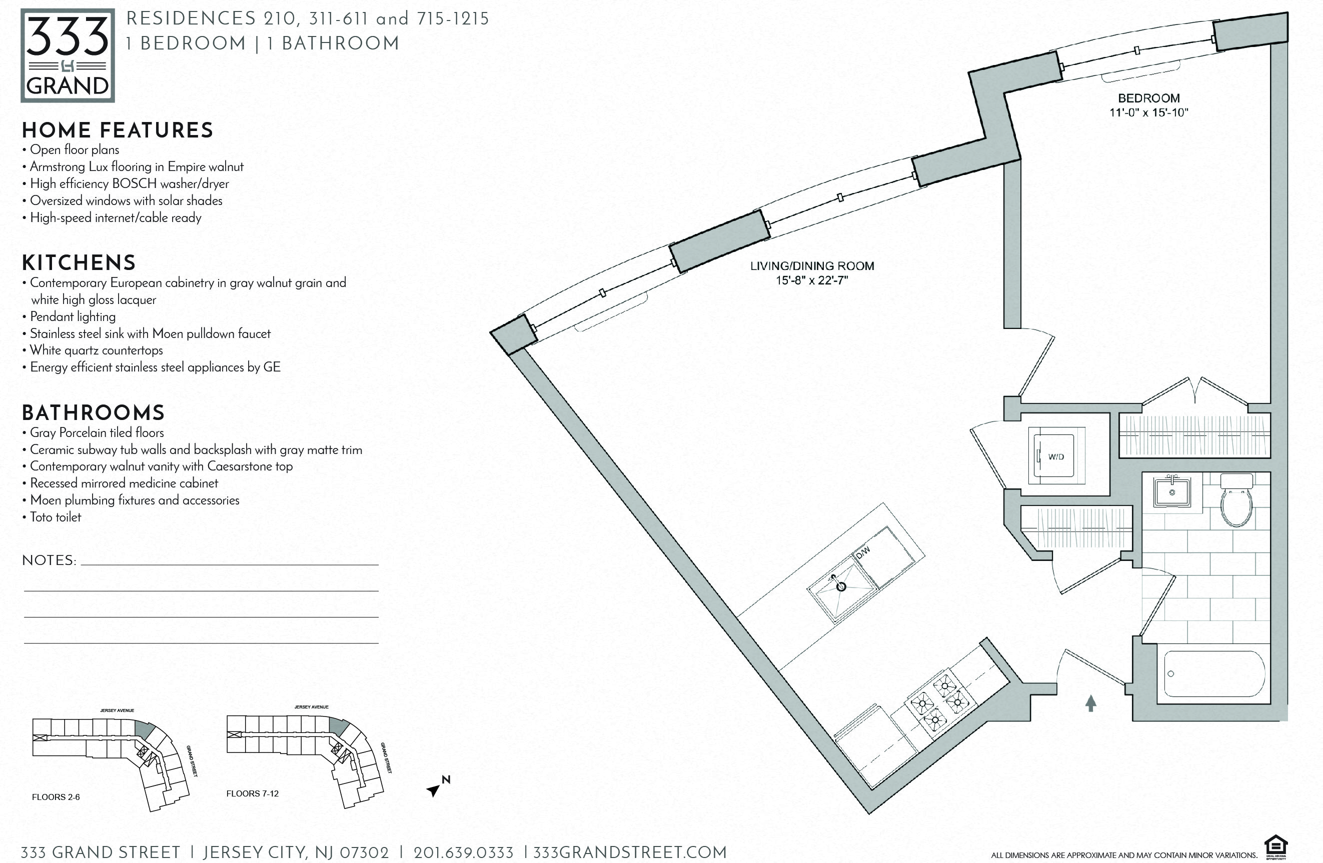 333 GRAND - 1 BEDROOM FLOOR PLAN AG