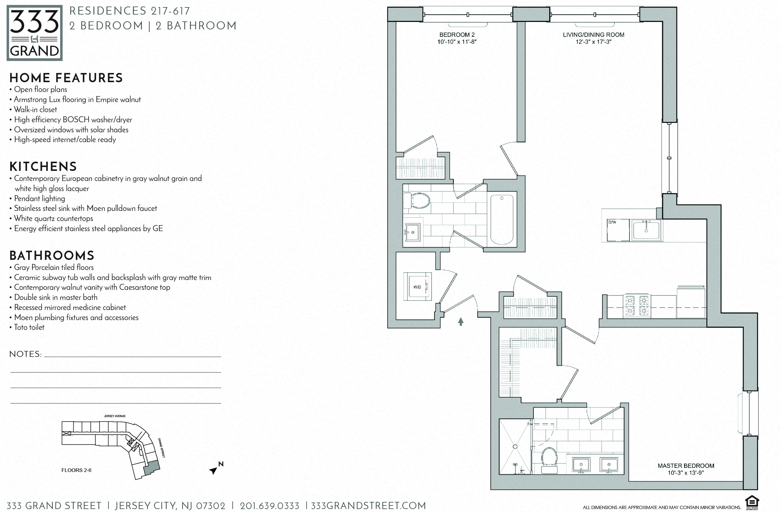 333 GRAND - 2 BEDROOM FLOOR PLAN AF