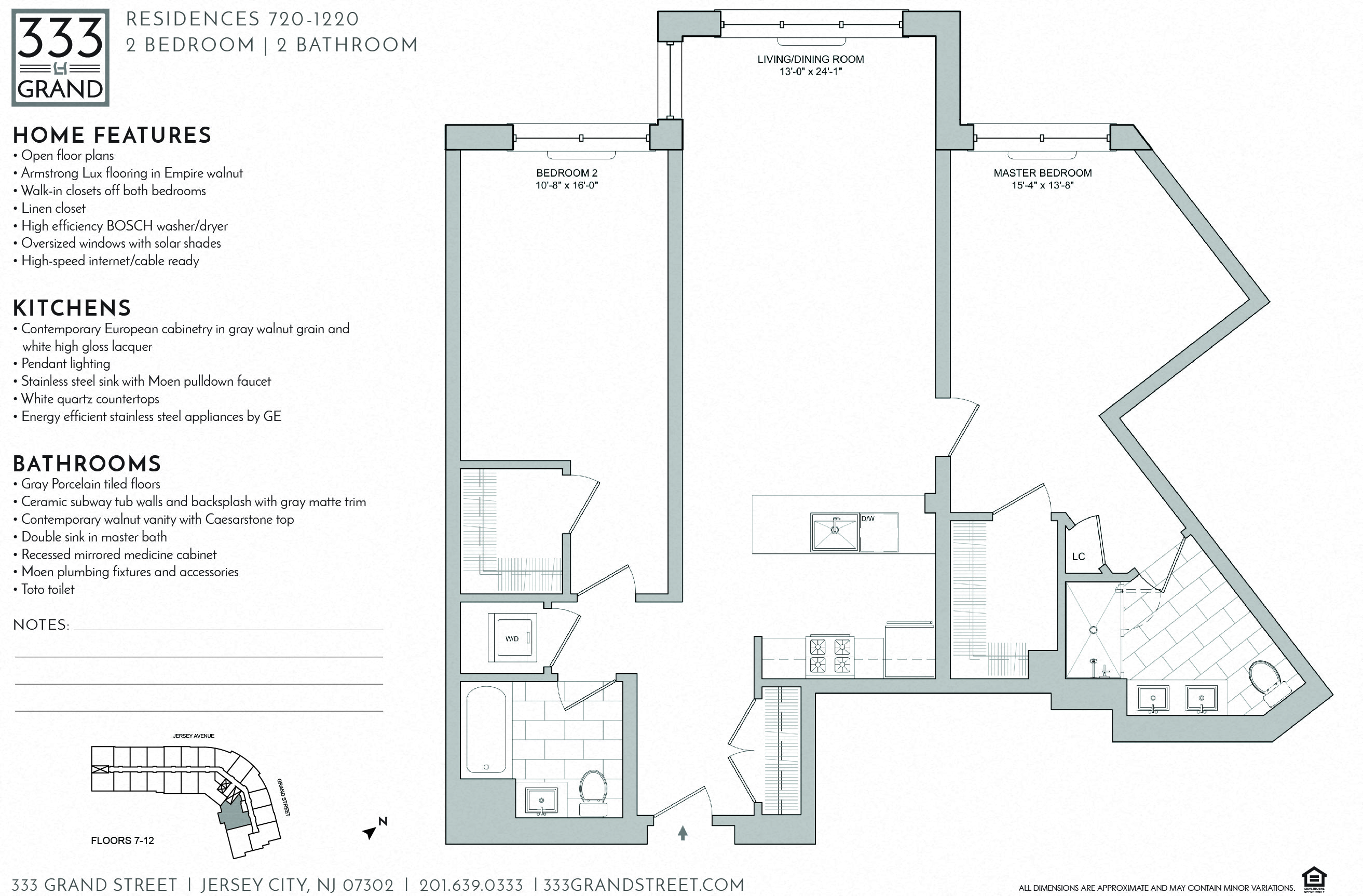 333 GRAND - 2 BEDROOM FLOOR PLAN AK