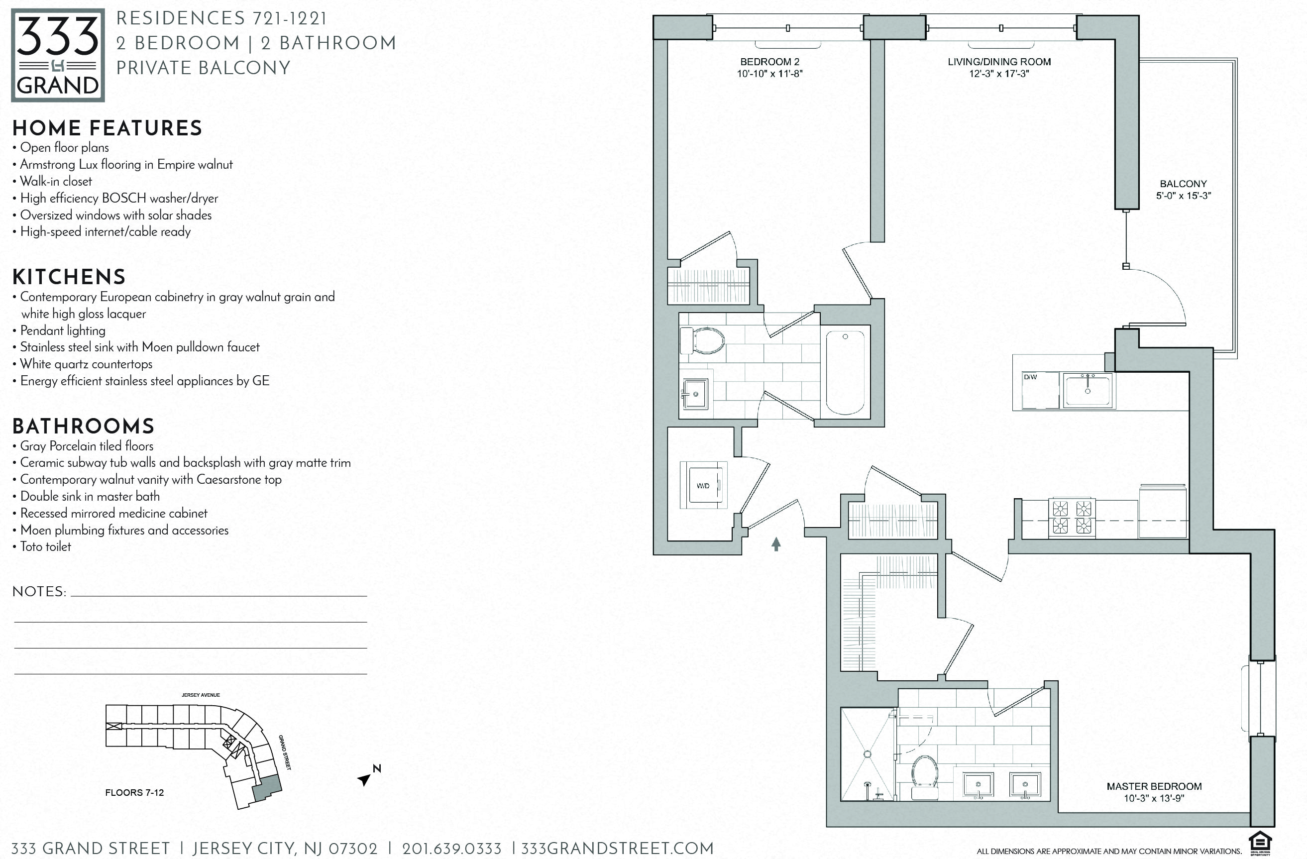 333 GRAND - 2 BEDROOM FLOOR PLAN AL