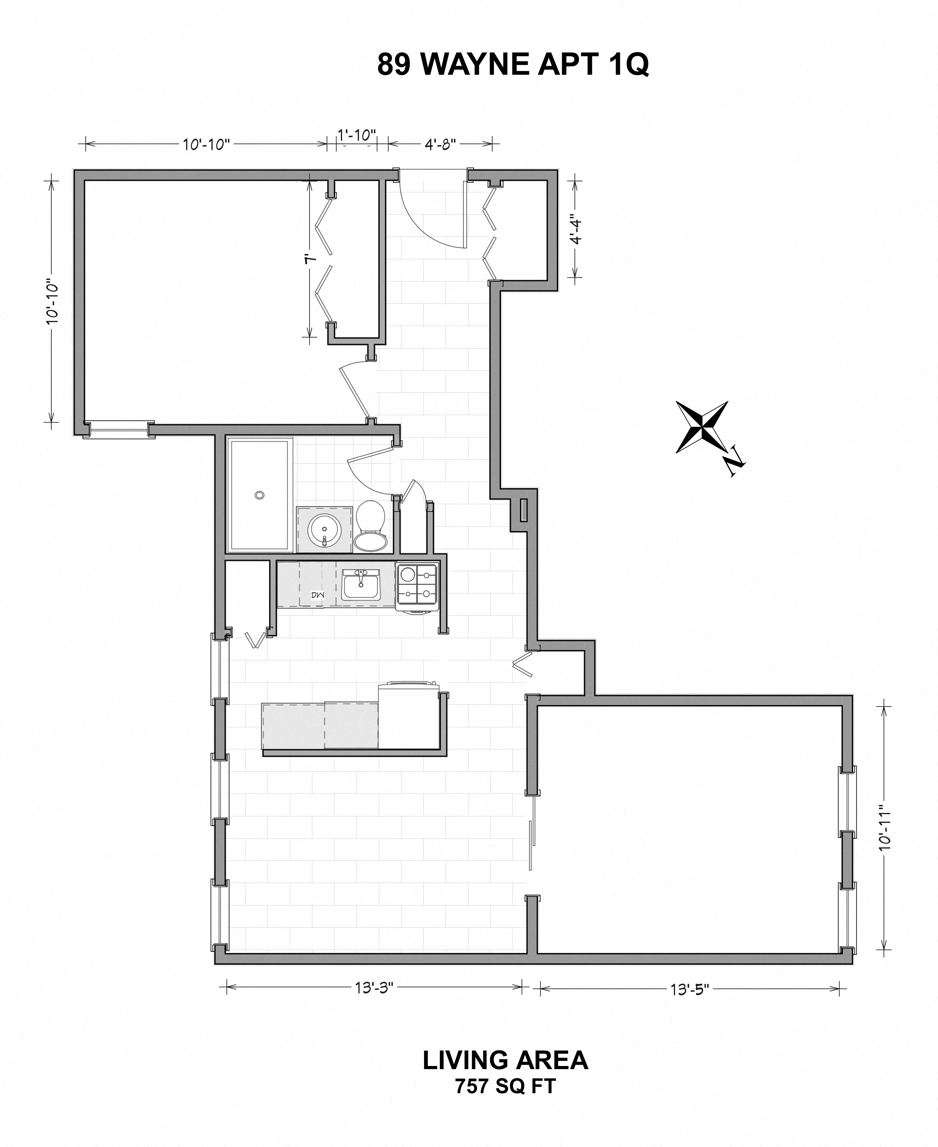 89 Wayne Street - 2 bedroom Q