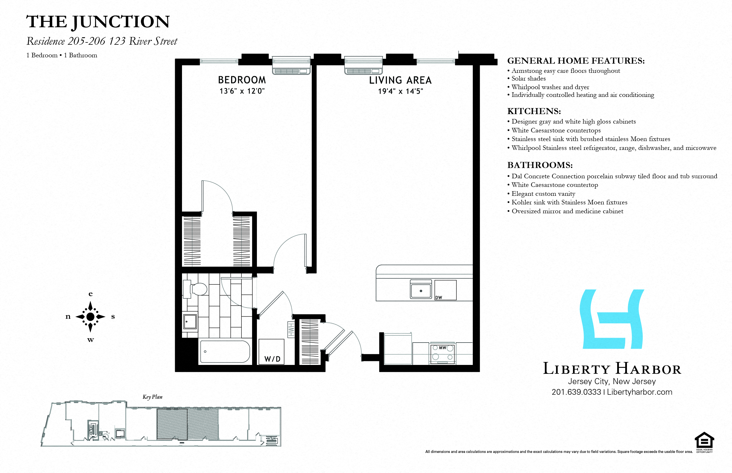 JUNCTION-1 BEDROOM PLAN G
