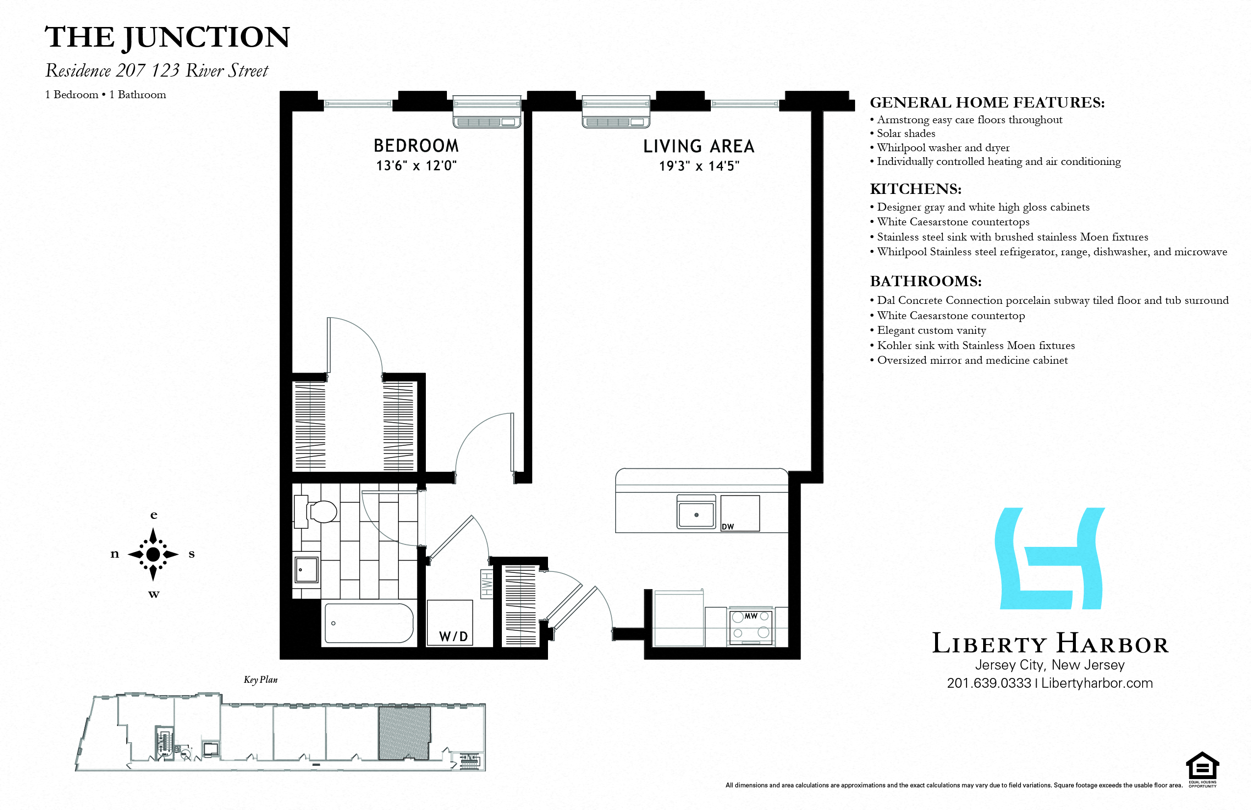 JUNCTION-1 BEDROOM PLAN H