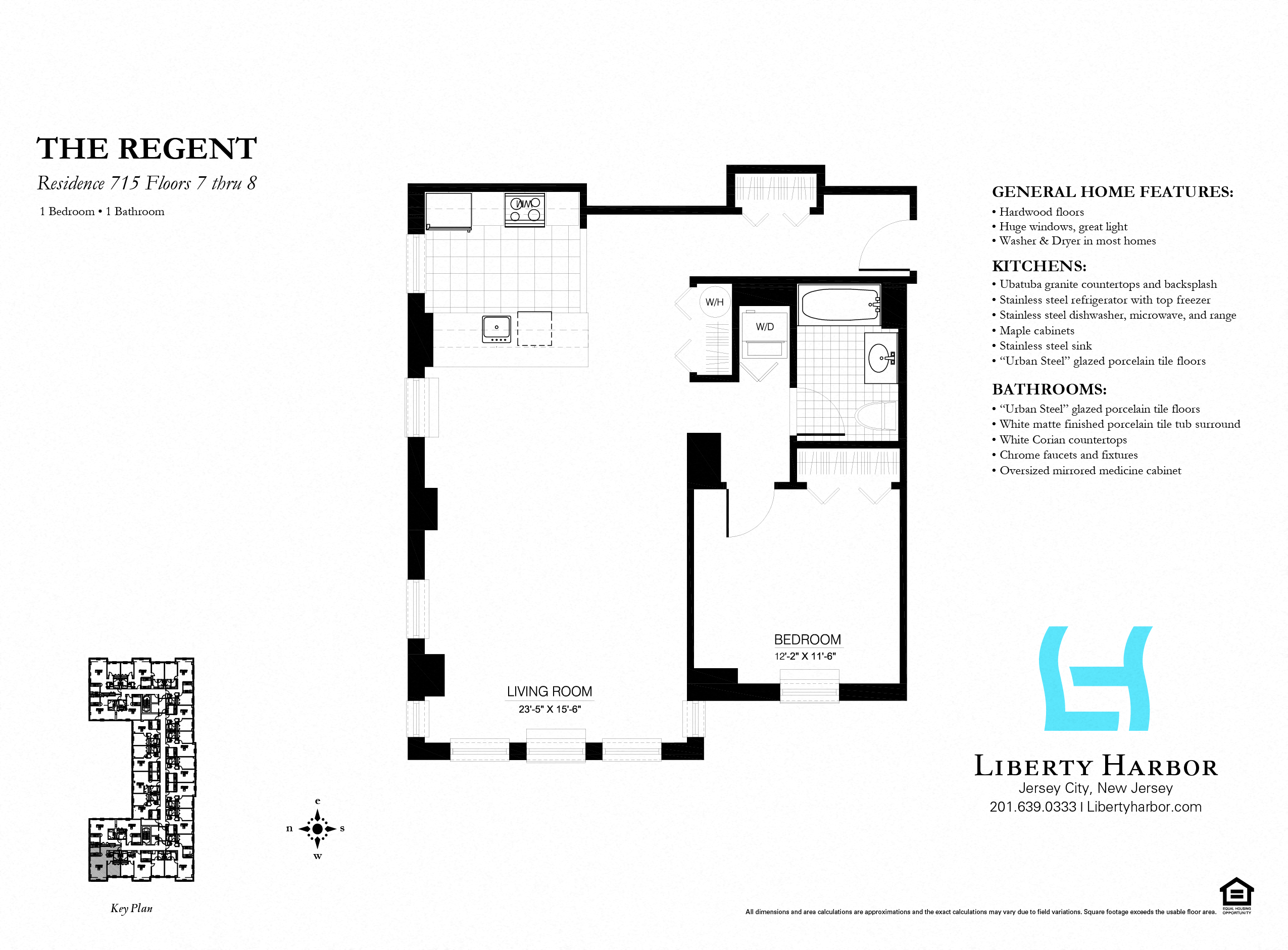 30 REGENT-1 BEDROOM PLAN R