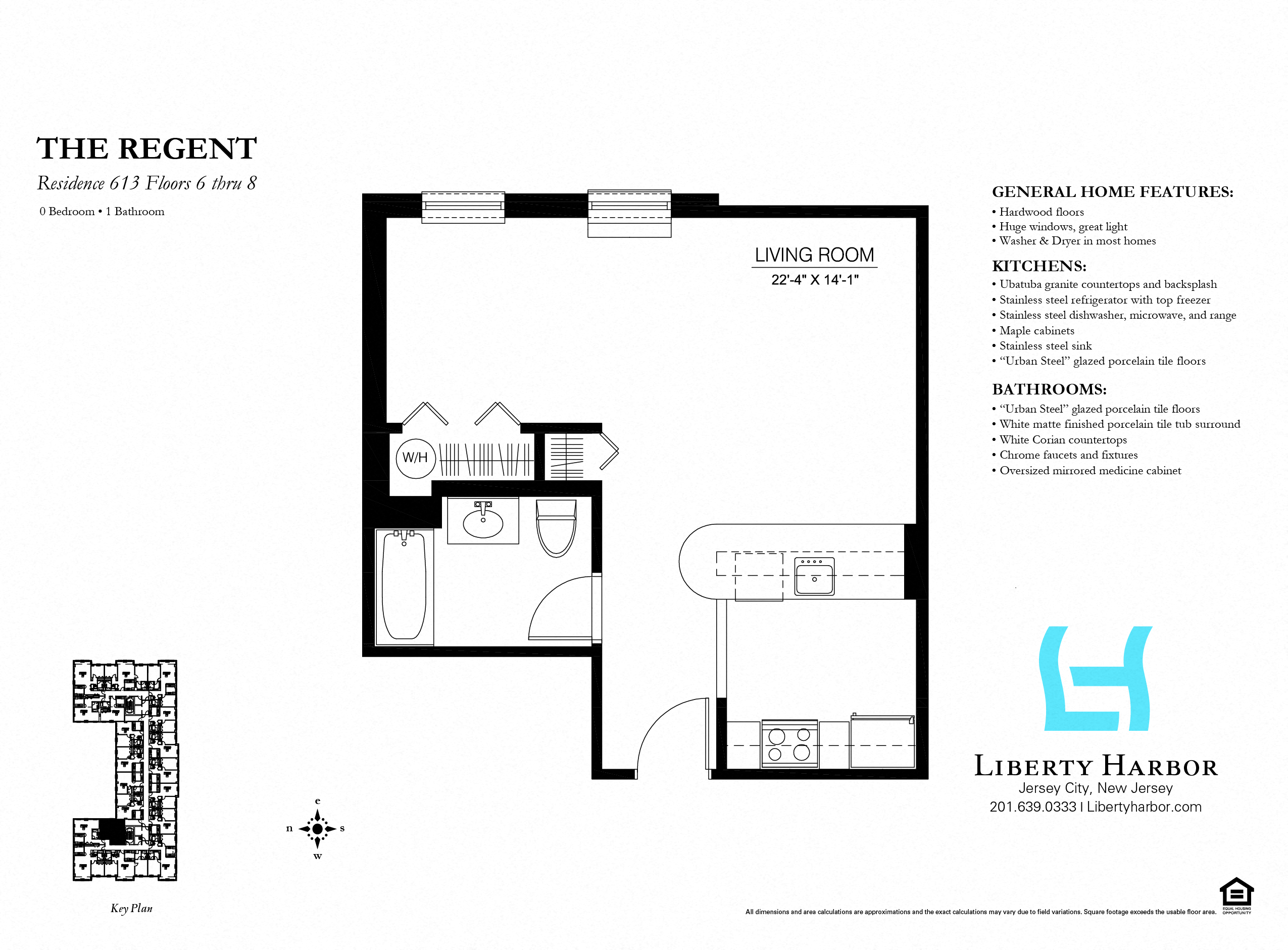 30 Regent Apt 613