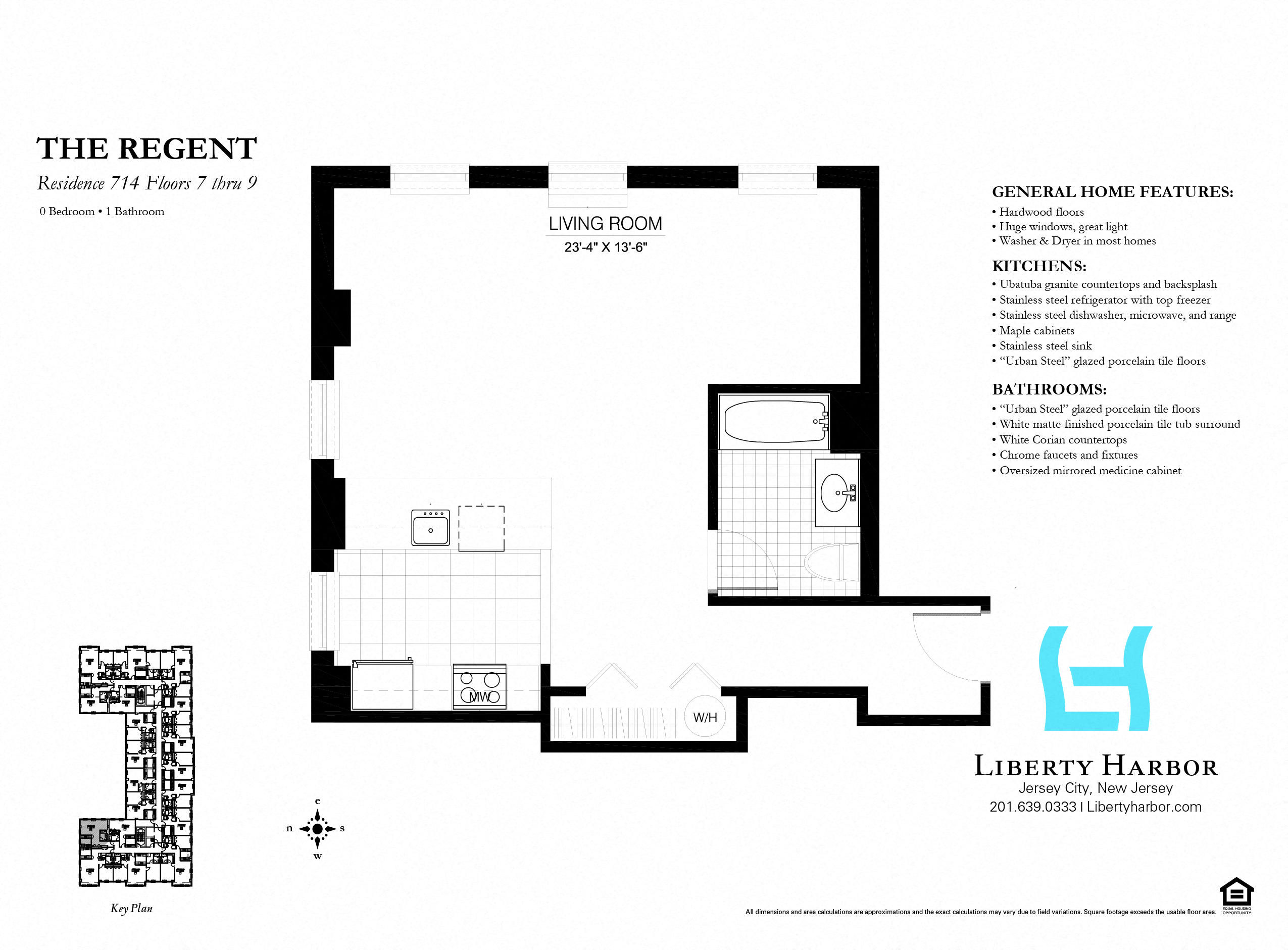 30 Regent Apts 713-913 LIne