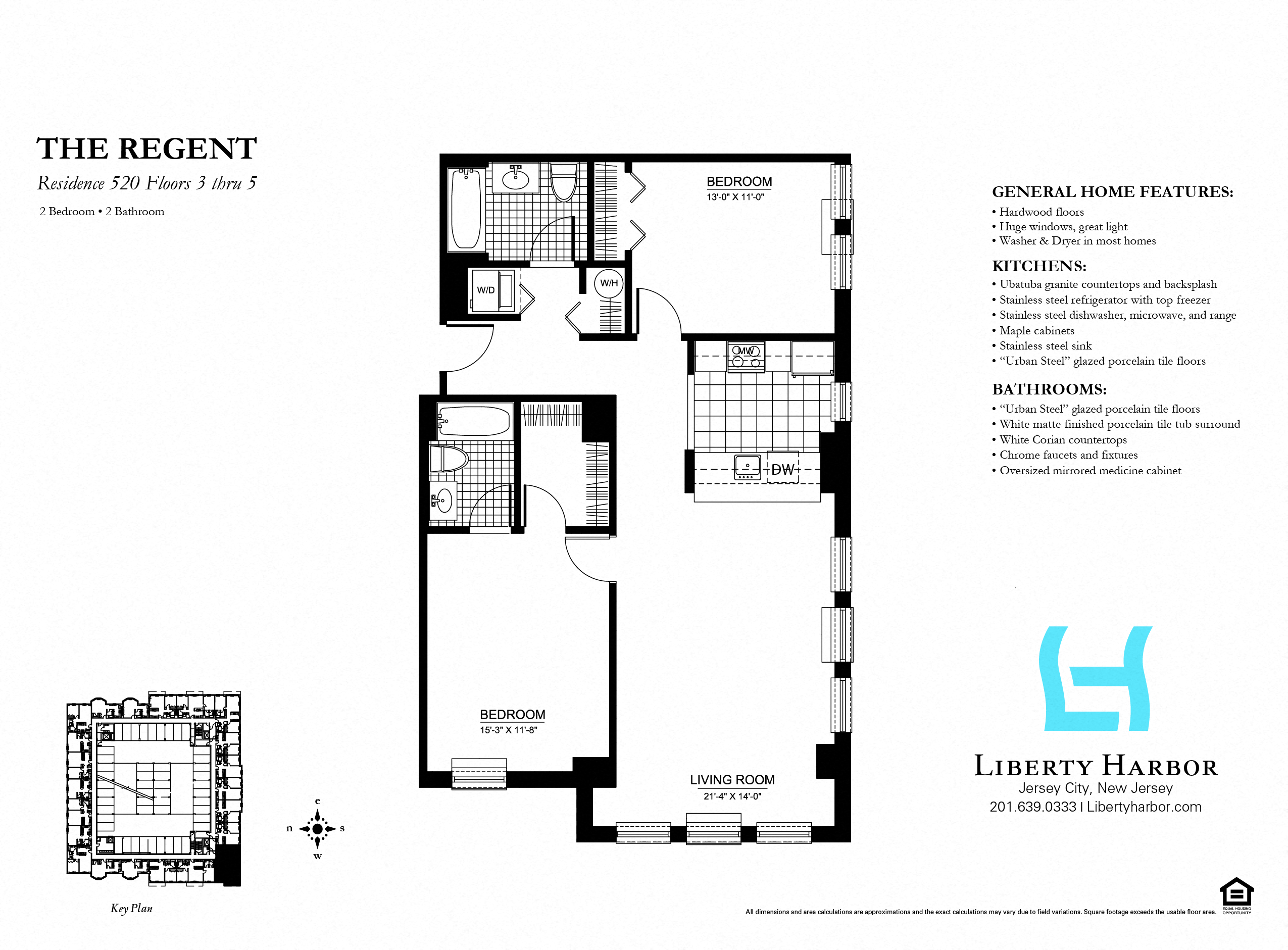 30 REGENT-2 BEDROOM PLAN K