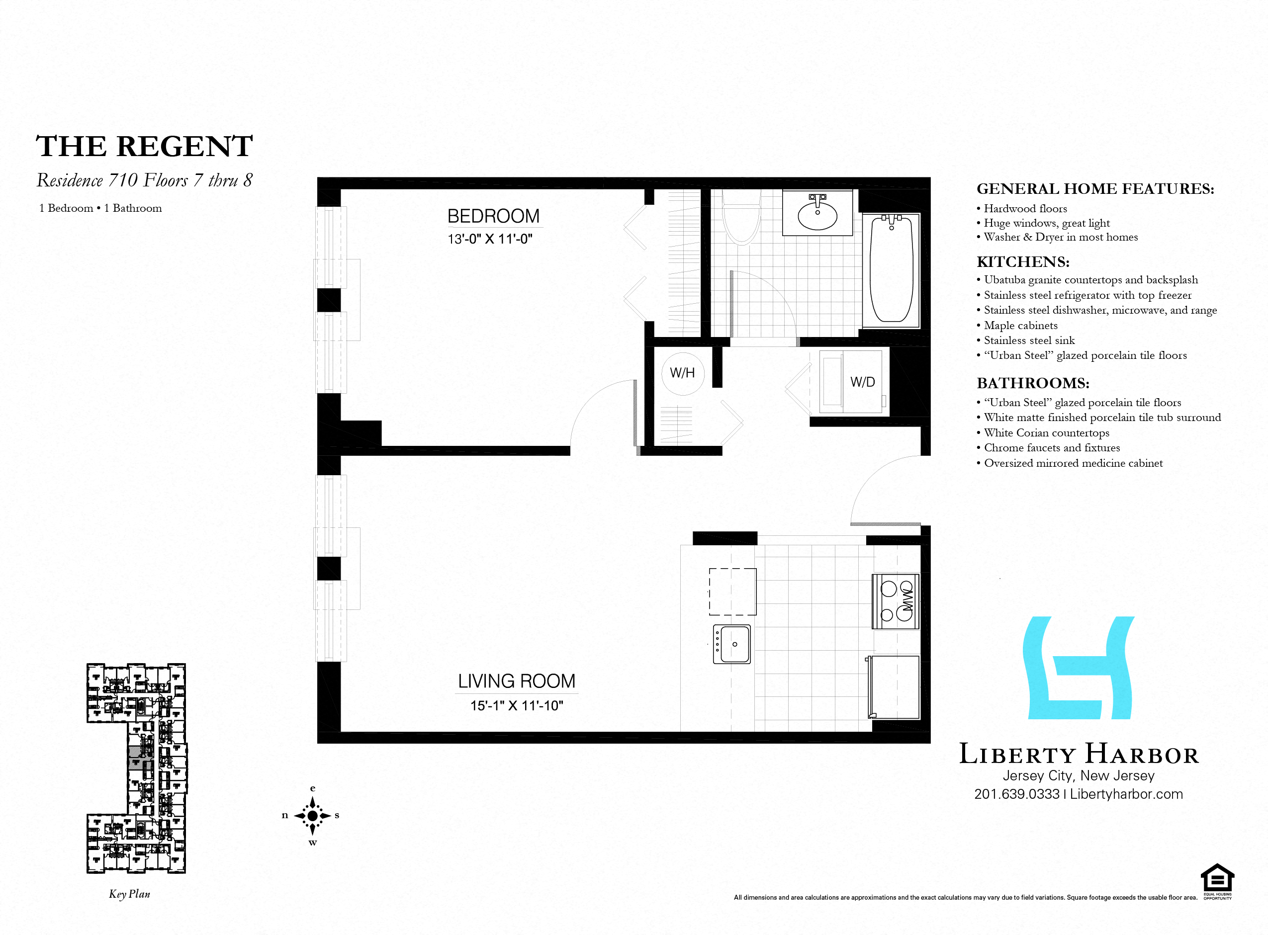 30 REGENT-1 BEDROOM PLAN P