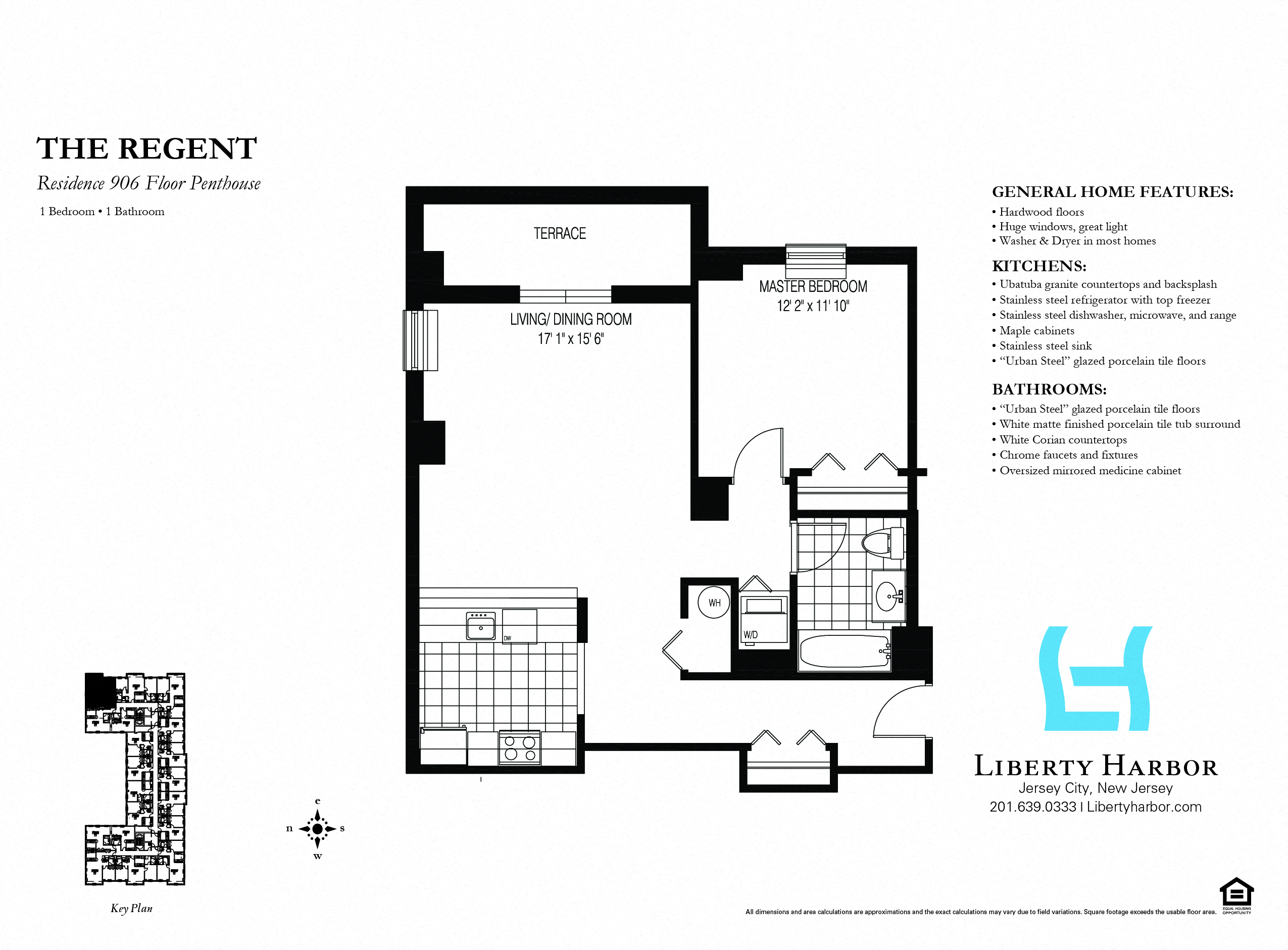 30 REGENT-1 BEDROOM PLAN Z