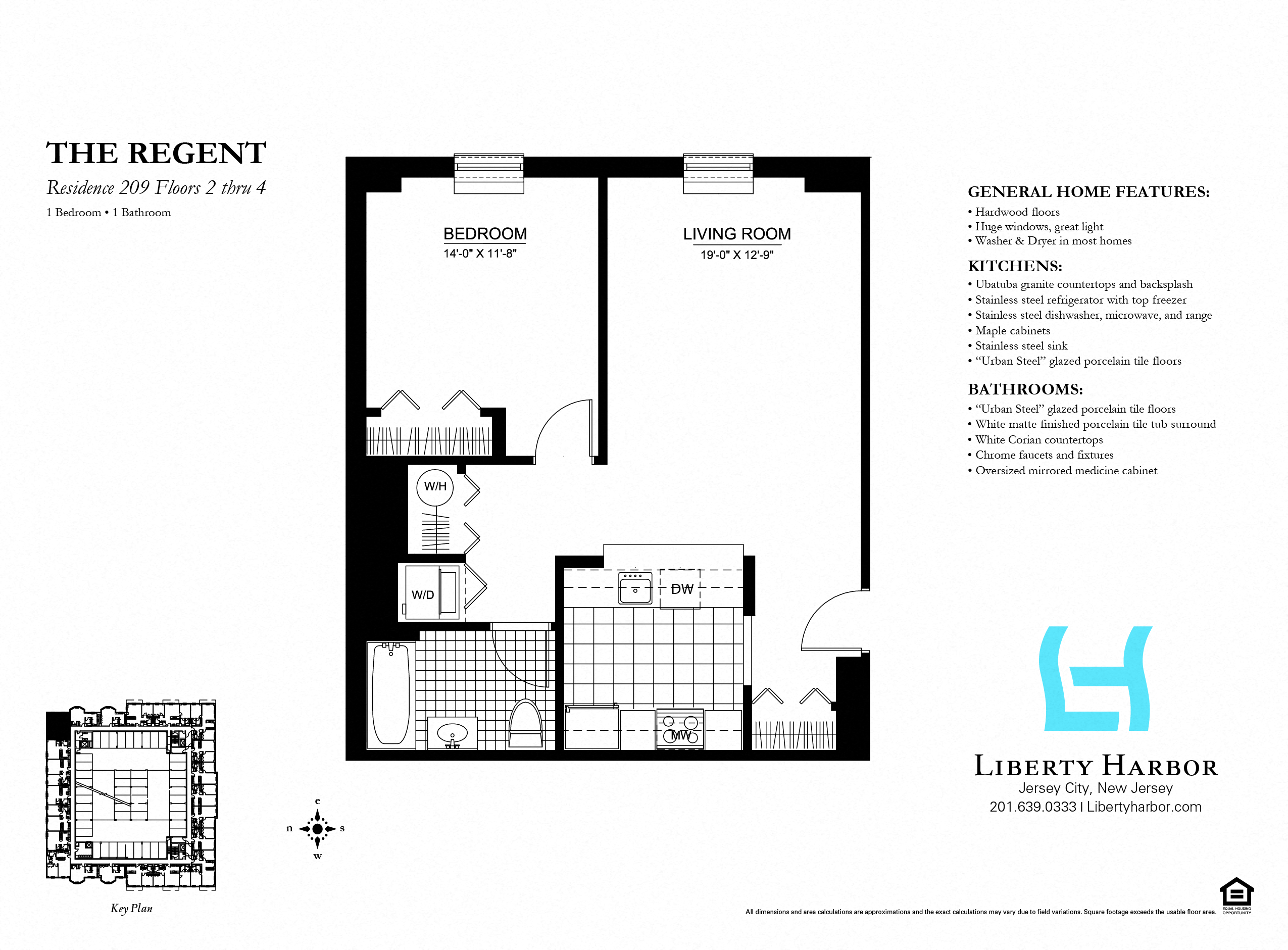 30 REGENT-1 BEDROOM PLAN E