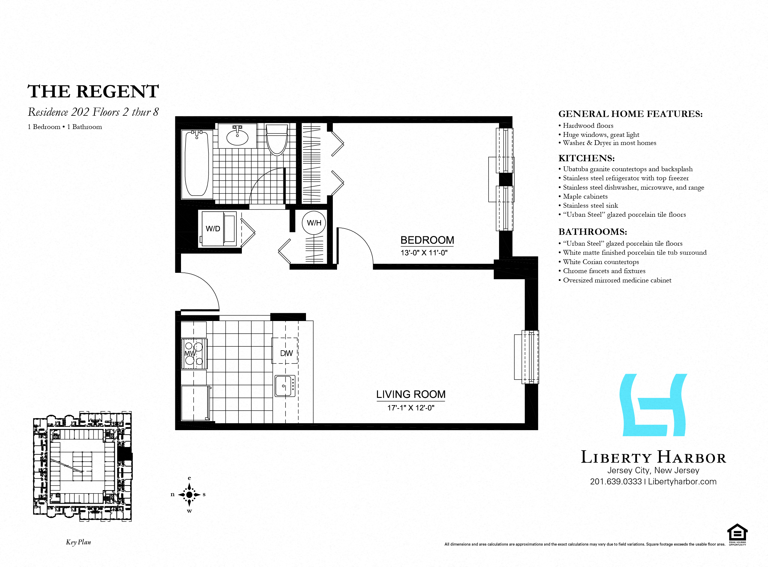 30 REGENT-1 BEDROOM PLAN B
