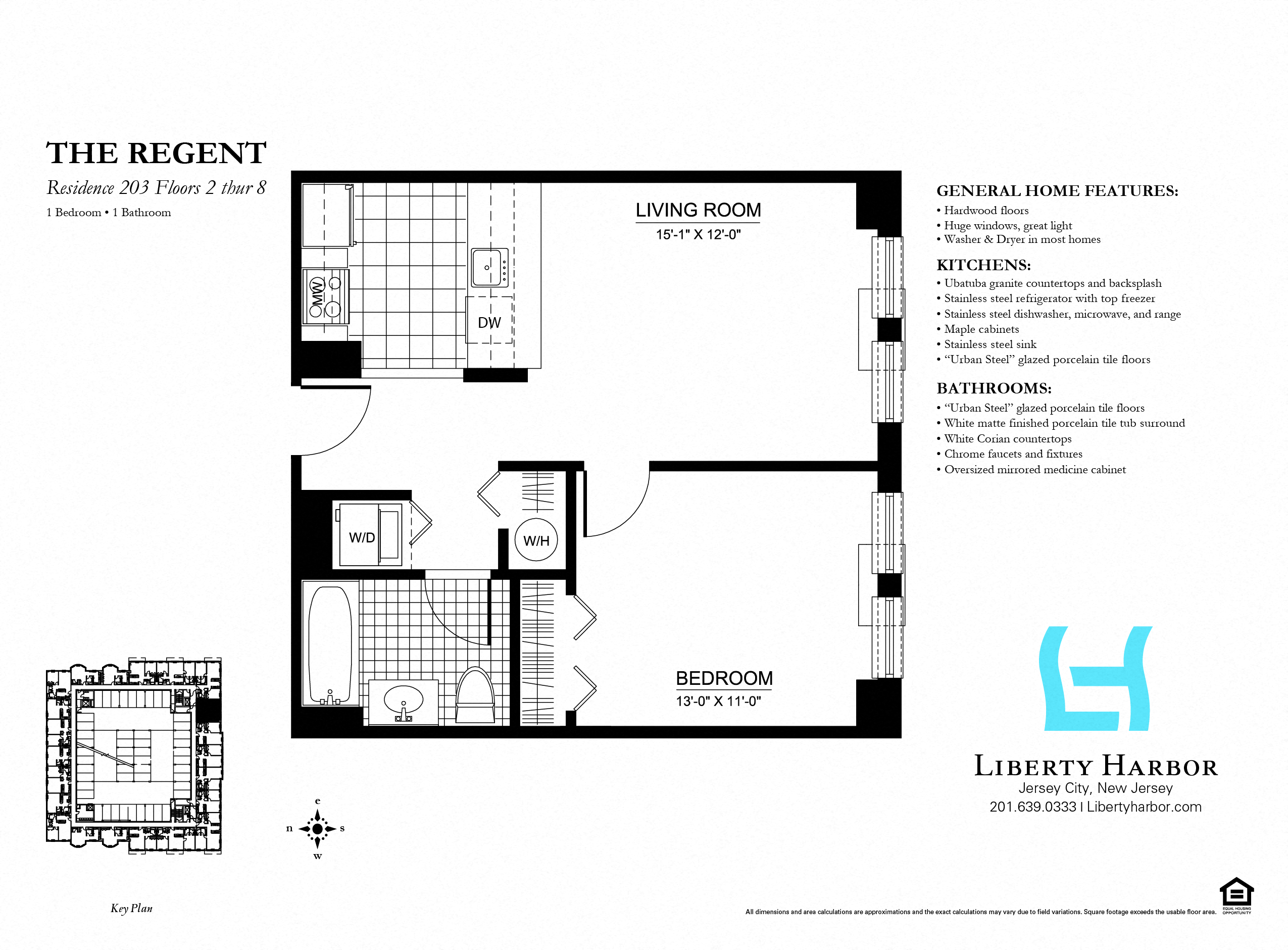 30 REGENT-1 BEDROOM PLAN C