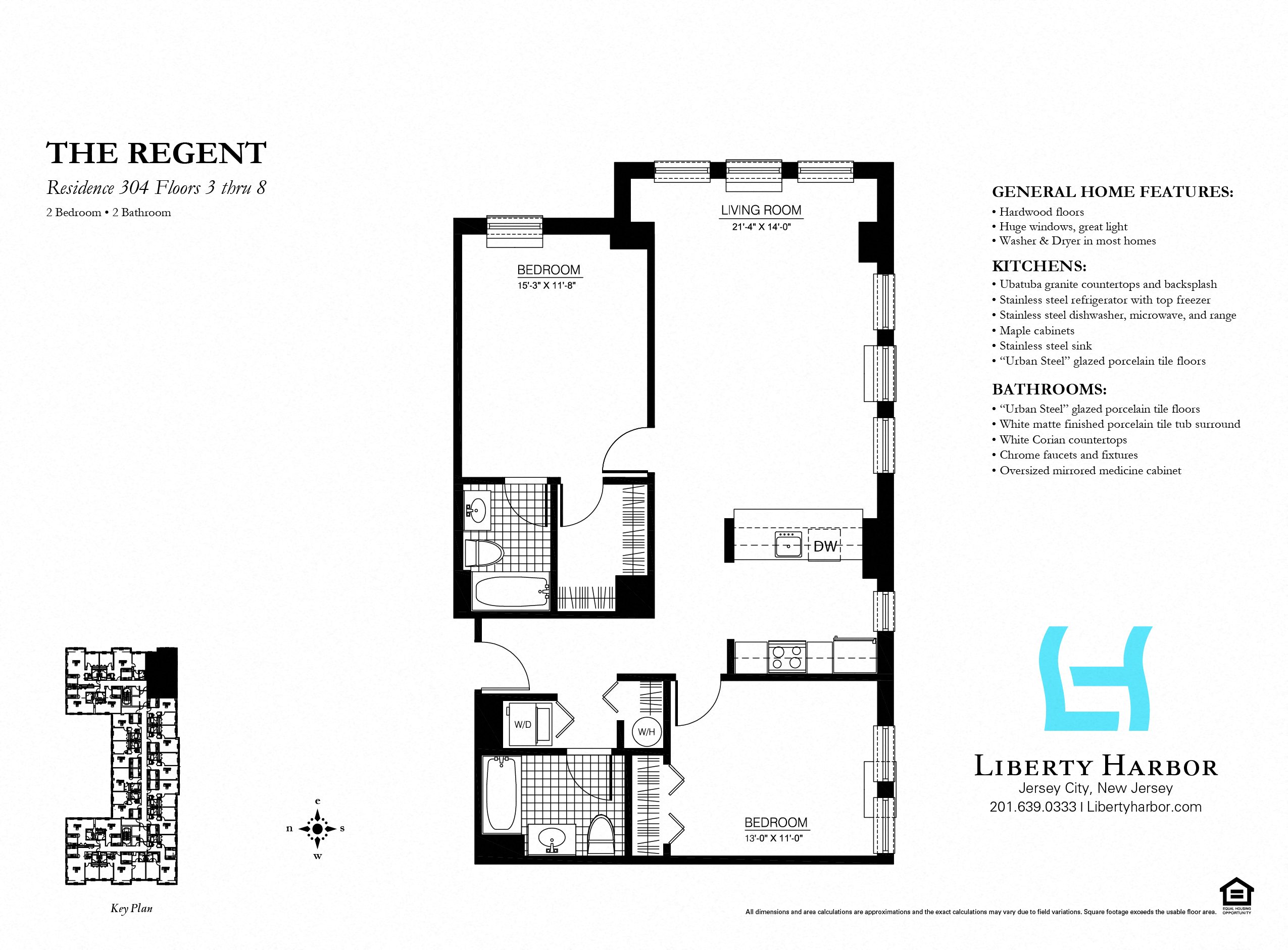 30 REGENT-2 BEDROOM PLAN E