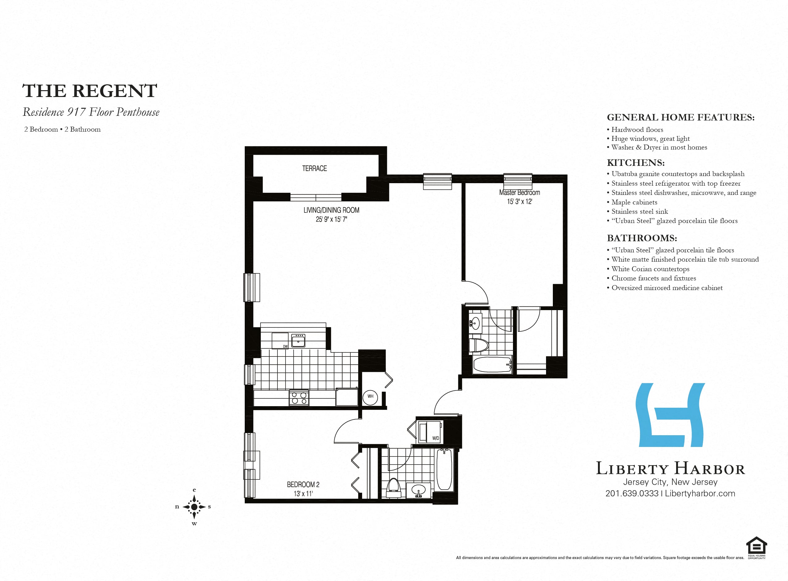 30 REGENT-2 BEDROOM PLAN M