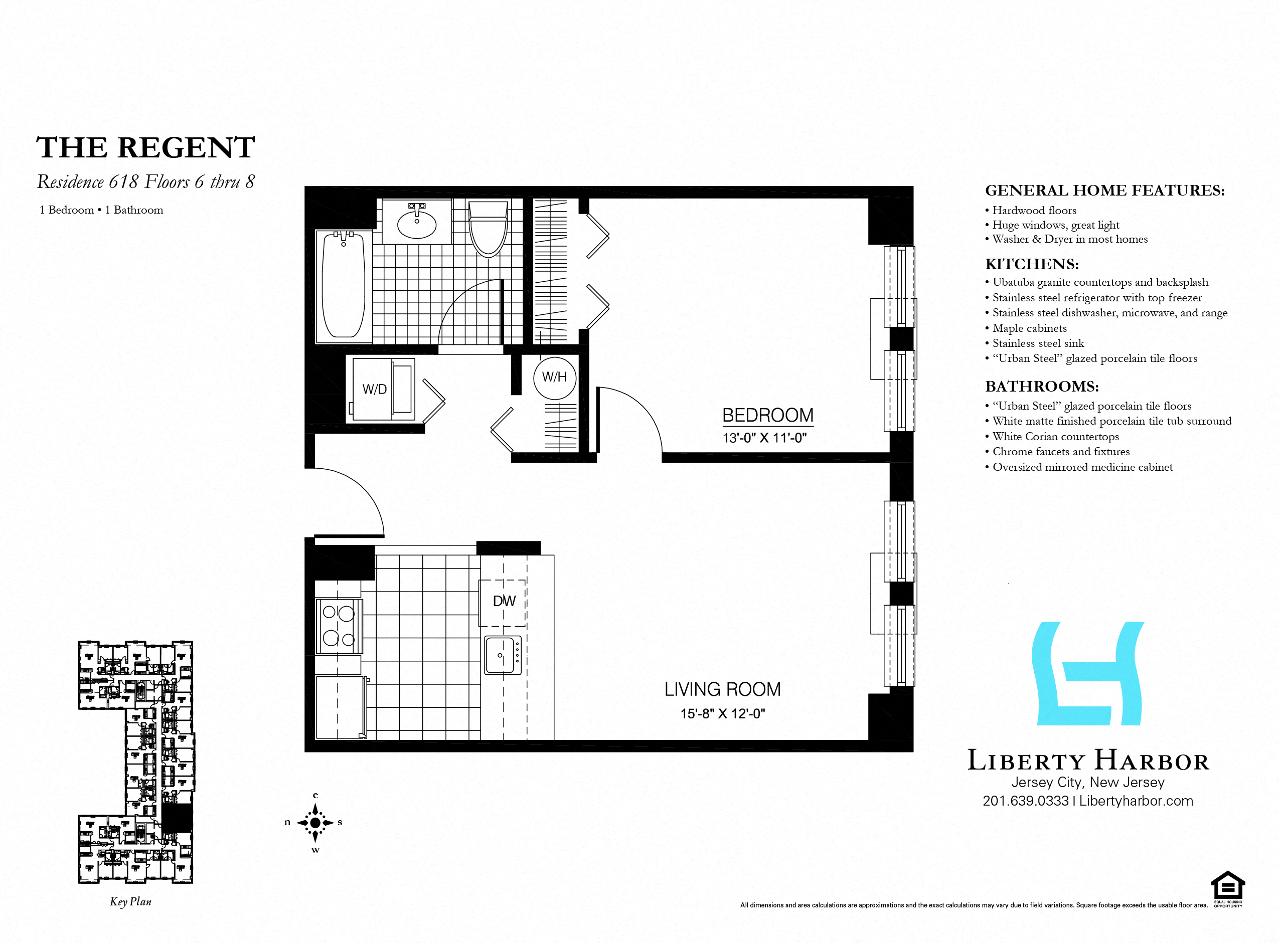 30 REGENT-1 BEDROOM PLAN S
