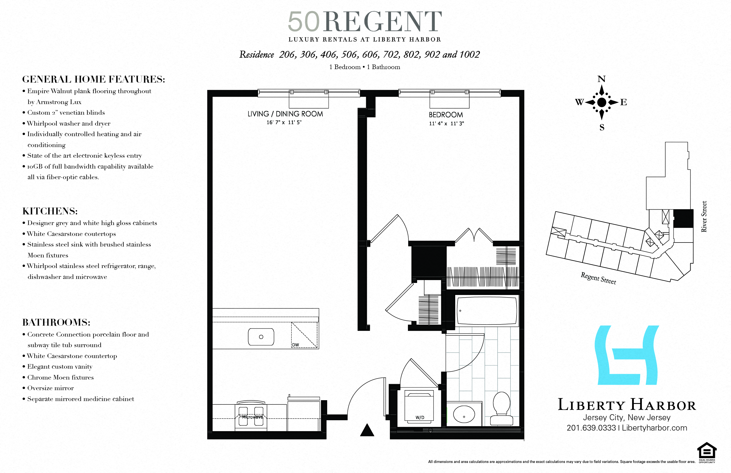 50 REGENT-1 BEDROOM PLAN D