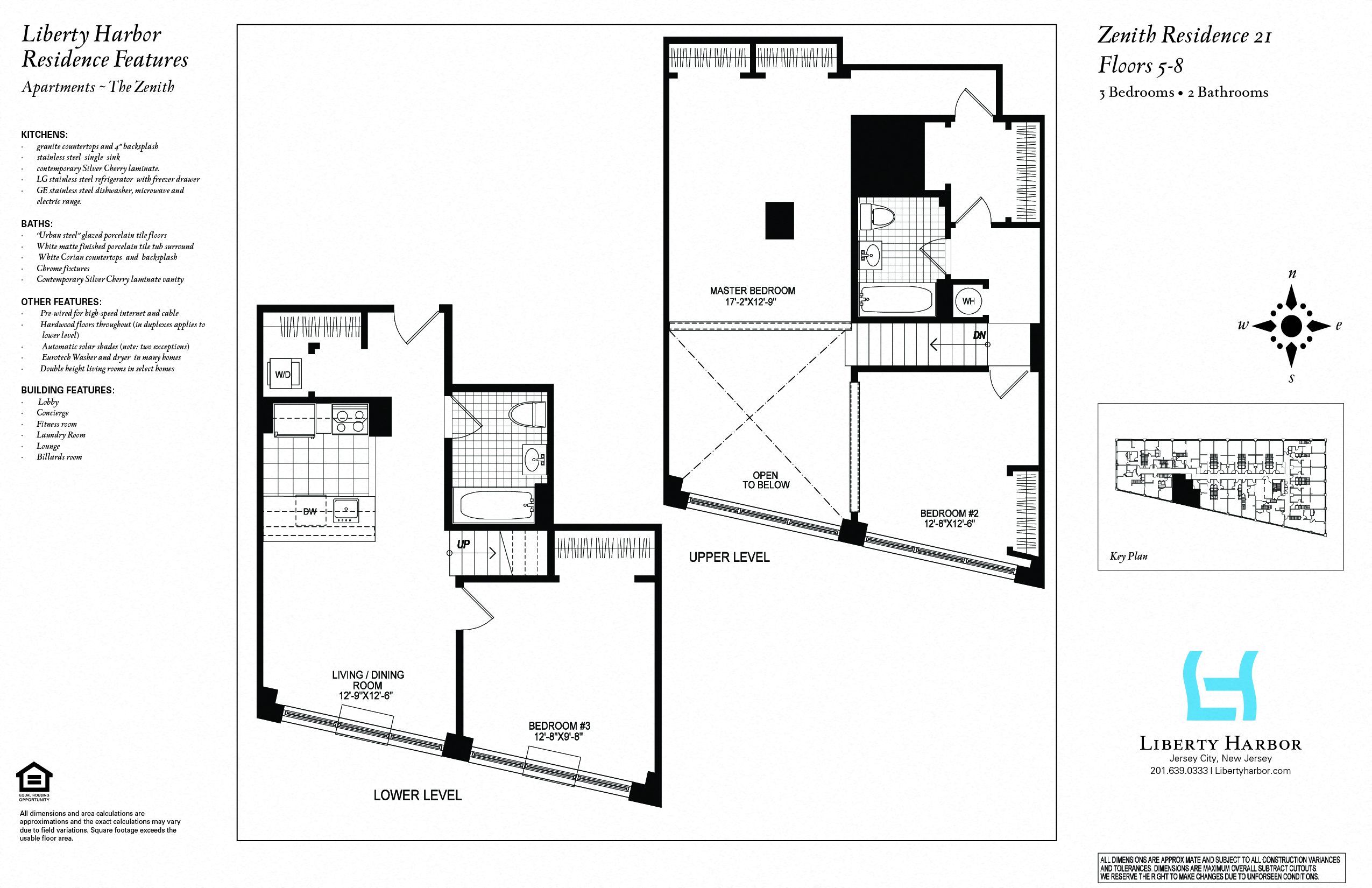 3 Bedroom Duplex Plan C