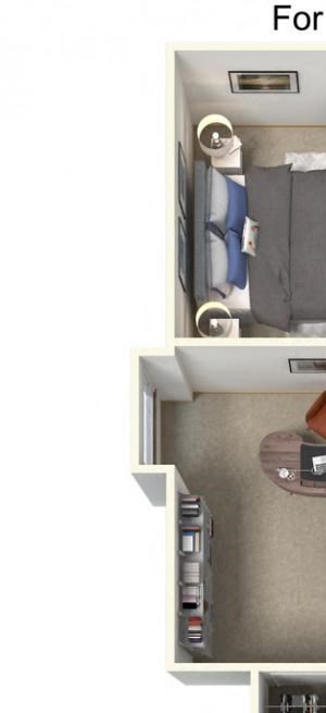 floorplan B2 2 bedroom