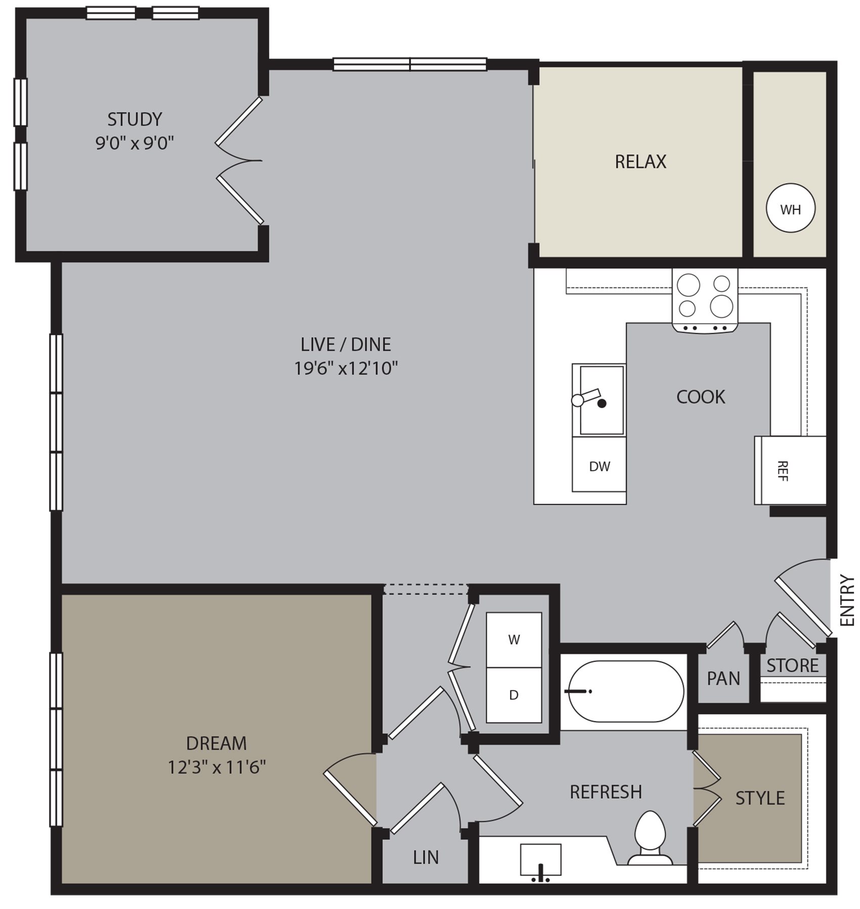 Ironwood At Red Rocks In Littleton Co Floor Plans A4 Floor Plan At Ironwood Red Rocks Littleton Co 80127