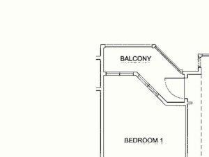 2 Bedroom D Floorplan 2 Bedroom D Floorplan at Kearney Plaza Apartments in Portland, Oregon