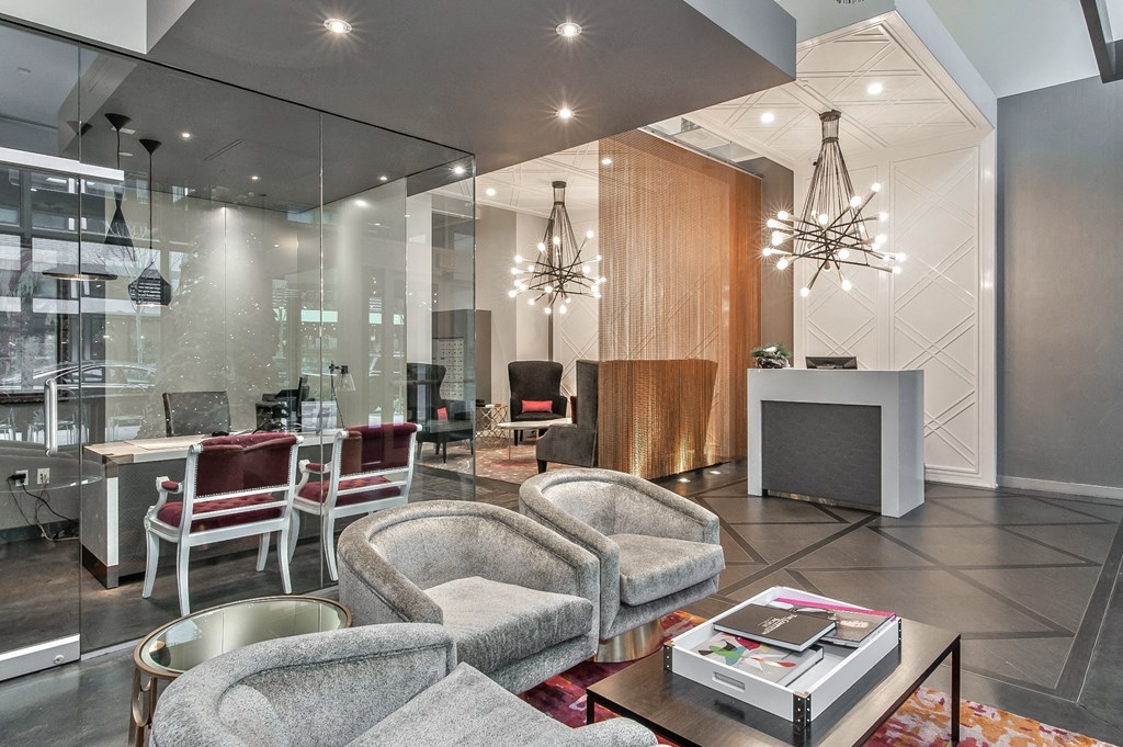 Modern Fixtures at The Louisa Apartments in Portland, Oregon