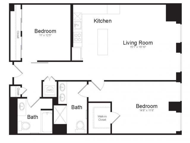 D1 Floor Plan 16