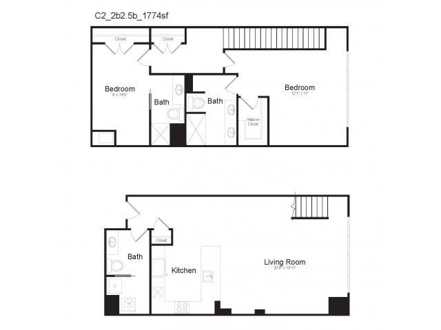 DUPLEX C2 Floor Plan 24