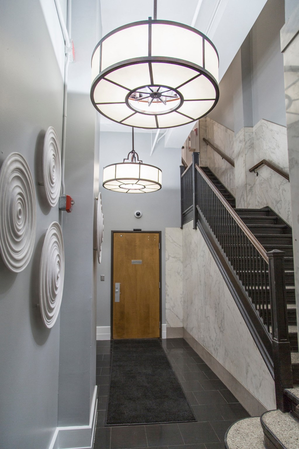 Main Lobby at 1525 Broadway, Detroit, MI, 48226