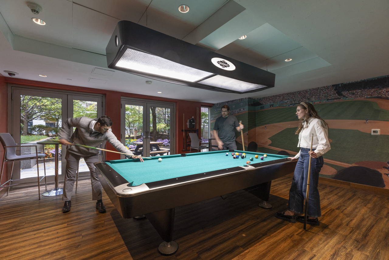 Billiards room