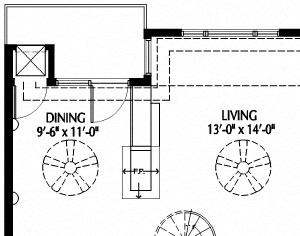 808 Berry_One Bedroom_Floor Plan