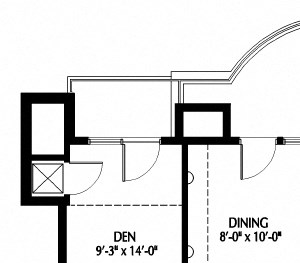 808 Berry_2 Bedroom_Floor Plan
