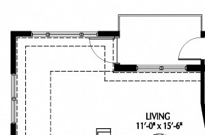 808 Berry_Two Bedroom_Floor Plan