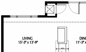 808 Berry_Three Bedroom_Floor Plan