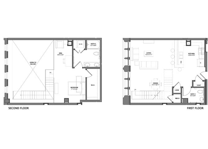 Floor Plans of Arcade Apartments in St Louis, MO