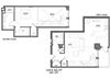 1 Bedroom Floor Plan 1 Bedroom Floor Plan