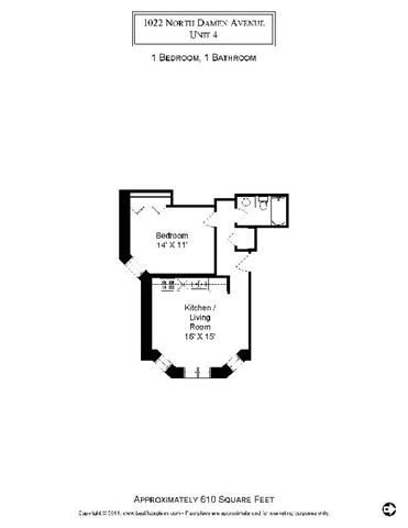 1 Bed 1 Bath