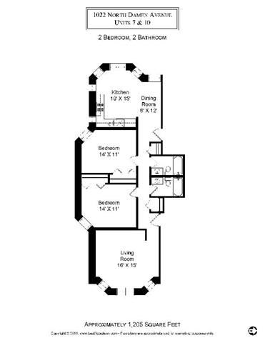 2 Bed 2 Bath